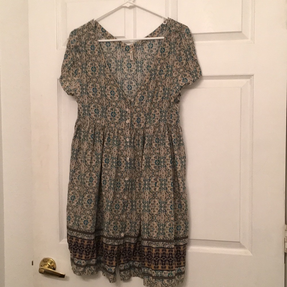 Super cute floral baby doll dress